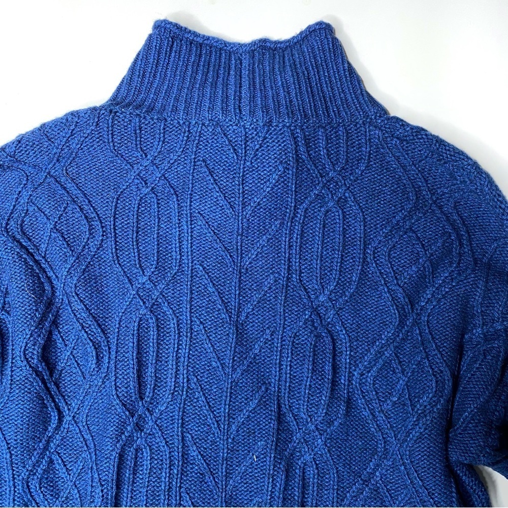 Pendleton Cableknit Mockneck Pullover Cableknit S… - image 4